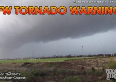 12/13/2022 • DFW Morning Tornado-Warned Storm Chase Recap