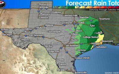 Dry & cool until Saturday [Texas Weather Roundup – January 26, 2023]
