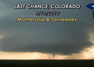 Incredible Supercell Drops Tornadoes in Last Chance, Colorado!
