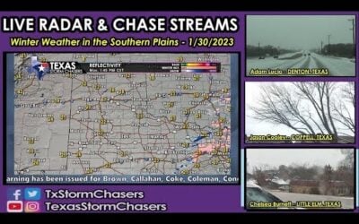 LIVE Radar & Winter Weather Cams in TEXAS – 1/30/2023