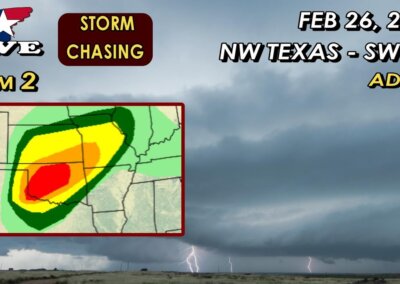 2/26/23 LIVE CAM 2 • Texas Panhandle – Oklahoma Storms {Adam}