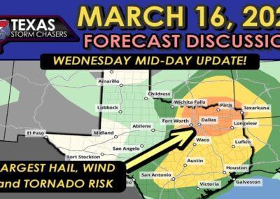 March 15, 2023 – Trey’s Tornado Risk Analysis for Texas Tomorrow