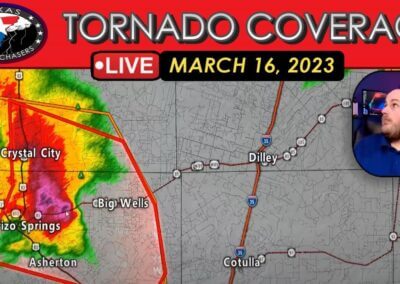 March 16-17, 2023 LIVE Texas Severe & Tornado Coverage (Extended) {D/J}