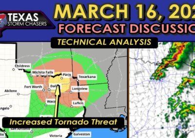 March 16, 2023 – Trey’s Tornado Risk Analysis for TX/OK Today