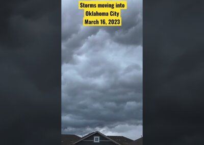 Stormy ‘Whales Mouth’ in OKC (3/16/2023)