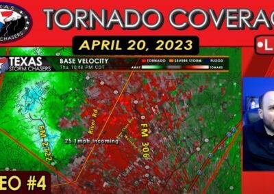 April 20, 2023 LIVE Texas Severe Weather Coverage #4 (Canyon Lake) {D}