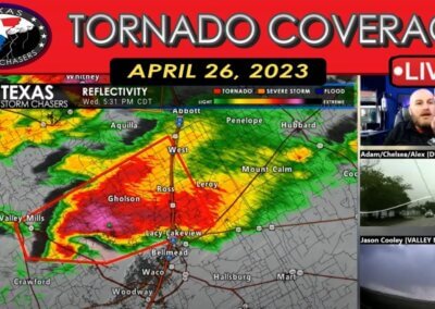 April 26, 2023 LIVE Texas Tornado Coverage (Waco Area) {D}