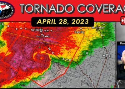 April 28, 2023 LIVE Texas Tornado Coverage 1 (Evant/Gatesville) {D}