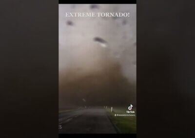 Strong #Tornado Hits Wyoming 2017 #shorts