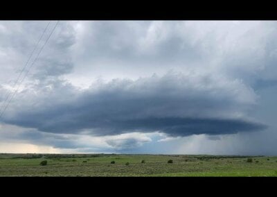 5/22/23 LIVE CAM 2 • Severe Supercells and Large Hail in Texas Panhandle {Stephen}