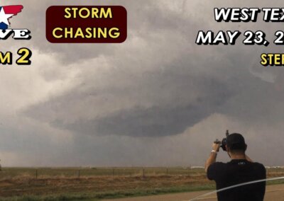 5/23/23 LIVE CAM 2 • West Texas Supercell/Hail Chase #IRL {Stephen}