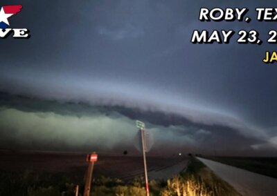 5/23/23 LIVE CAM 3 • West Texas Shelf Cloud Chase #IRL {Jason}