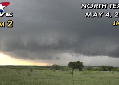 5/4/23 LIVE CAM 2 • North Central Texas Tornado-Warned Supercells {Jason}