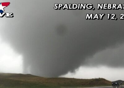 LIVE 5/12/23 • LARGE Tornado Chase in Spalding, Nebraska {Adam}