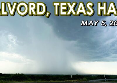 May 5, 2023 • Hailstorm Tracks Through Alvord to Muenster, Texas
