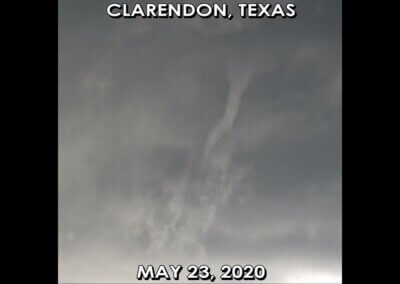 Funnel Cloud over Clarendon, Texas! 5/23/2020 {J} #shorts