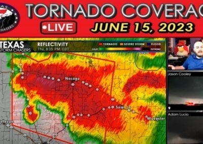 June 15-16, 2023 LIVE Texas Tornado and Derecho Coverage {D/J}