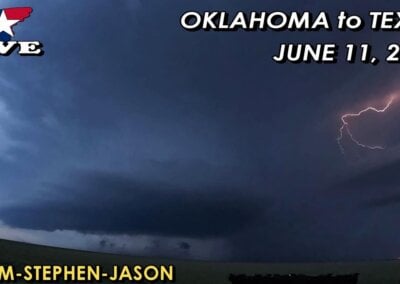 LIVE 6/11/23 • Storms from SE Colorado to North Texas {A-S-J}
