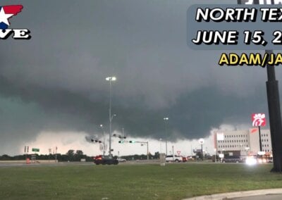 LIVE 6/15/23 • Multiple Tornado Warnings in SW OK to N TX {A-J}