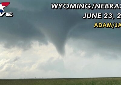 LIVE 6/23/23 • Wyoming & Nebraska Tornadoes and Hail {J-A}