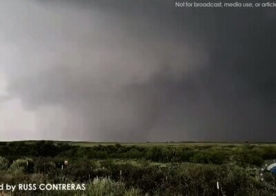 Large EF-3 Tornado Hits Matador, Texas on June 21, 2023 {Russ Contreras}