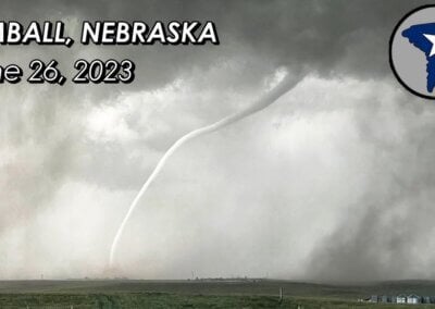 MORE Tornadoes and Hail • Wyoming to Nebraska (6/26/2023) {J/A}