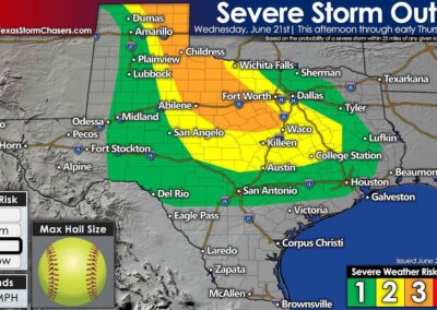 Severe storms becoming more likely tonight!