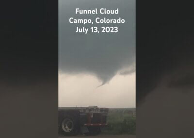 Campo, Colorado Funnel Cloud (7/13/2023)