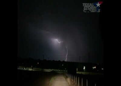 Lightning Show in North Dallas [9-8-23] #shorts  {JB}