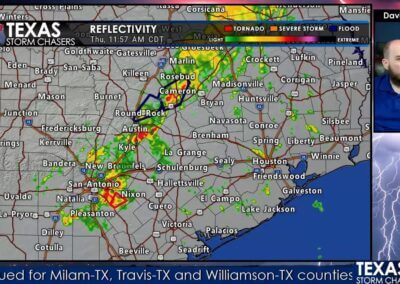 OCT 26, 2023 LIVE Texas Tornado Warning Coverage #2 (Wilson County) {D}