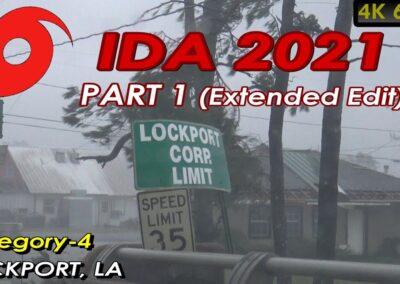 Chasing Hurricane IDA 2021 (Part 1) • Extended Video from Lockport {S/AB}