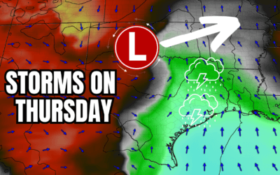 Chilly across Texas Today; Storms Return To East Texas On Thursday