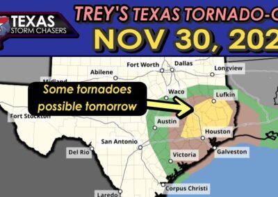Trey’s Texas Tornado-Cast for Thursday November 30, 2023