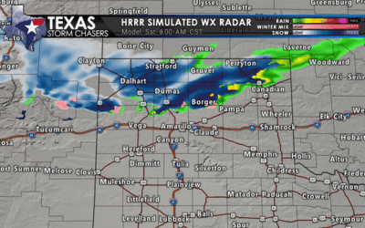 Texas Panhandle: Snow squalls possible Saturday morning