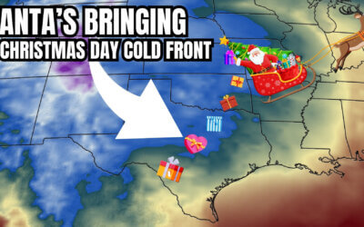 Crashy the Cold Front for Texas on Christmas Day!