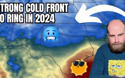 Potent Cold Front Arriving in Texas on New Years Eve