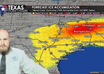 Arctic Blast Descends On Texas: Freezing Rain Begins Tonight