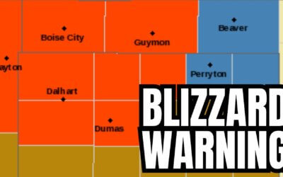Blizzard Warning for the NW Texas Panhandle