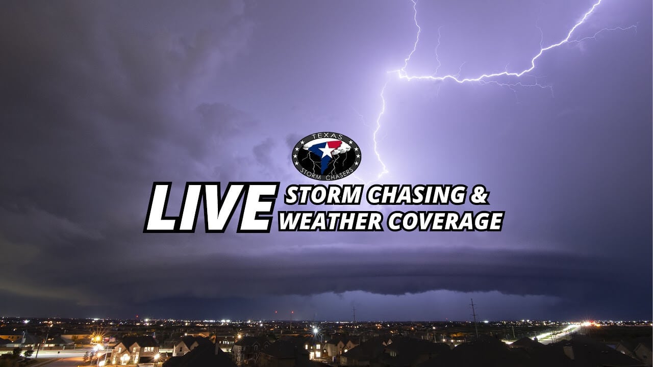 LIVE Storm Chasing NE Texas to SW Arkansas Tornado Watch [1/11/2024] {AJ}