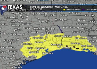 Texas Blizzard Warning & Tornado Watch Update [1/8/2024 2 PM]