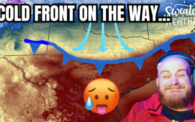 Wildfires Are Back And Crashy The Cold Front Hits Texas Tonight!