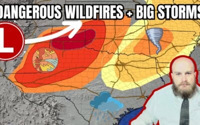 Texans Beware: Wildfire Danger Today, And Severe Storms Tomorrow!