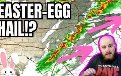 Easter Egg Hail Storms Headed For Texas Tomorrow