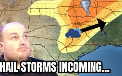 Easter-Egg Size Hail? Severe Storms in Northern Texas Today