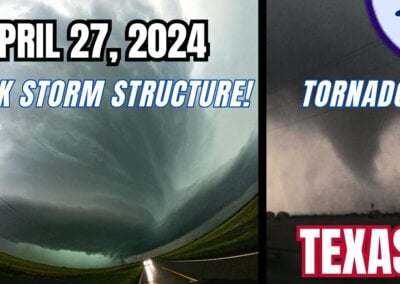 Knox City & Seymour, Texas Beastly Supercell, Tornadoes (4/27/24) {B-AB-T-JB}