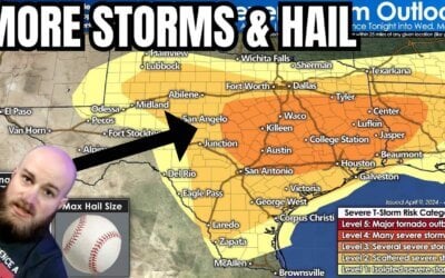 Texas Braces For More Severe Storms And Heavy Rain Today And Tonight
