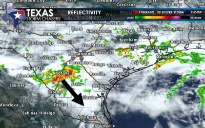 South Texas Storm Chances continue the evening