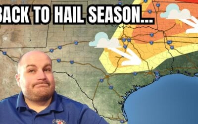 Texas: Big Hail And Damaging Winds To Hit As Storms Return!