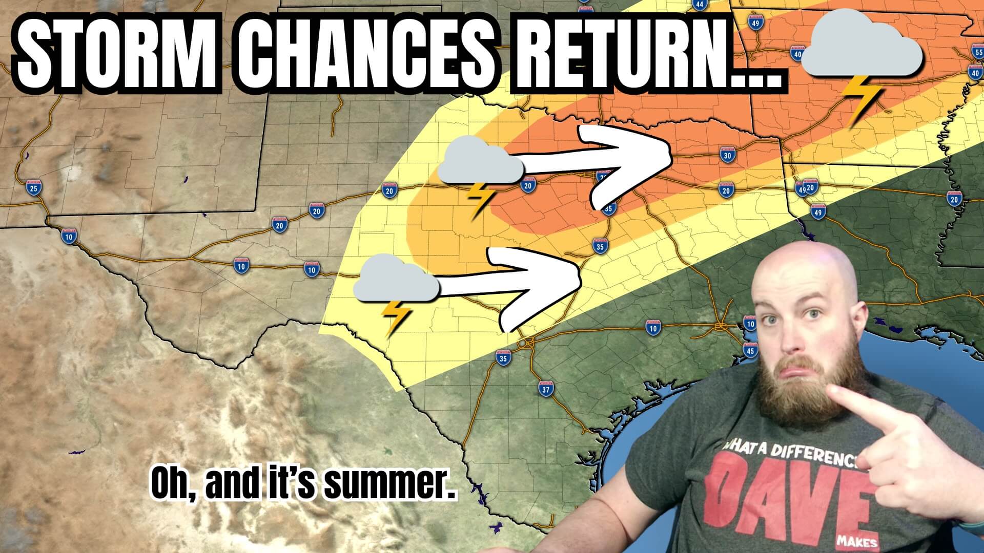 Texas: Severe Storm Chances Are Back And Summer Heat Is Here!