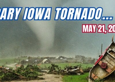 Strong Tornado and Structural Damage at Close Range in Carbon, Iowa (May 21, 2024) {S}